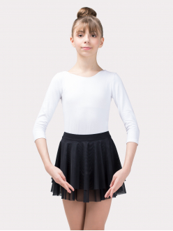 Юбка-солнце двухслойная