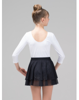 Юбка-солнце двухслойная