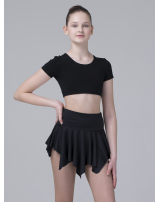 Юбка клиновидная по низу. На кокетке, с трусиками. Пояс на резинке. Масло.