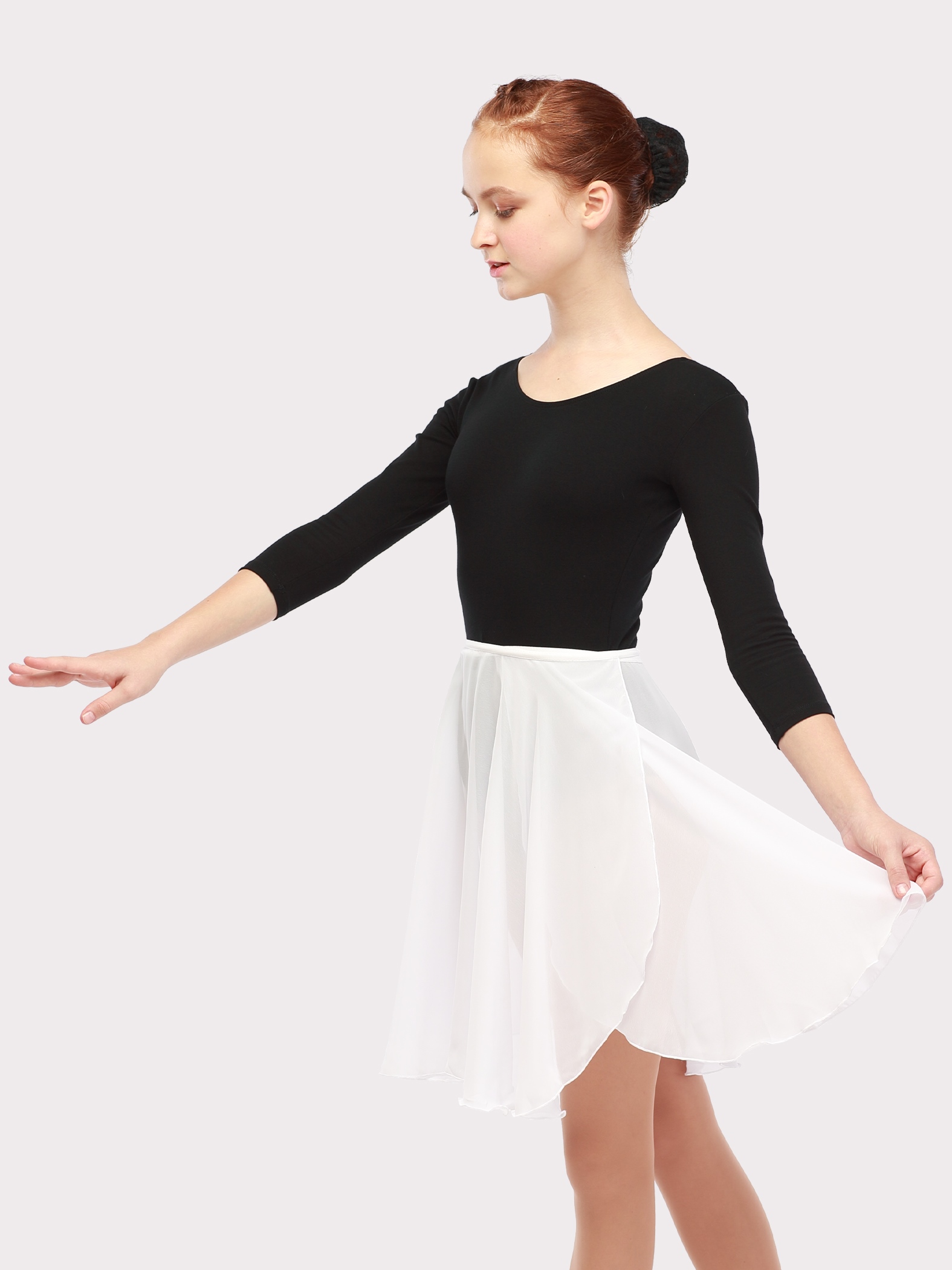 Юбка из шифона  на завязках. Разные длины