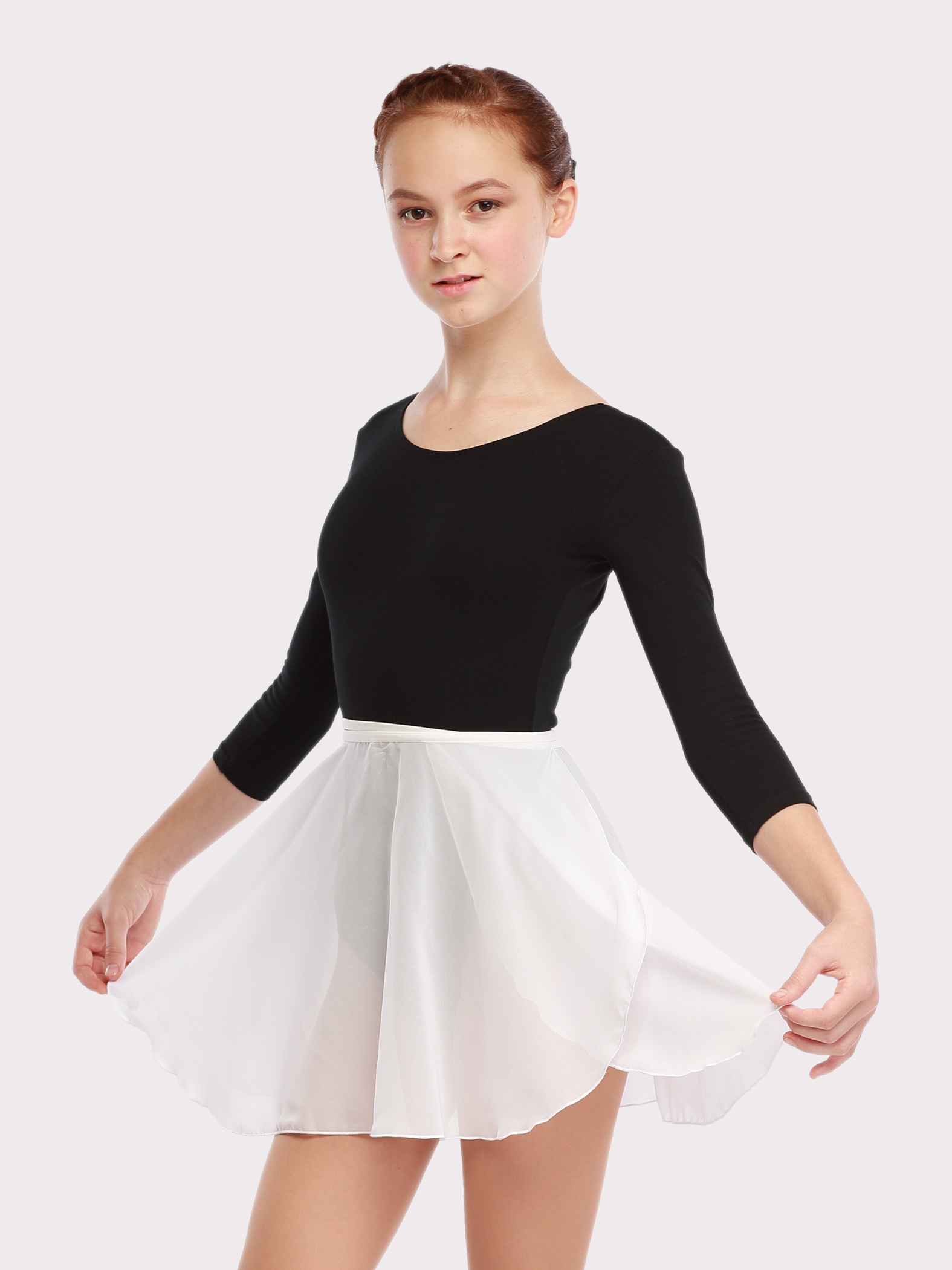 Юбка из шифона  на завязках. Разные длины